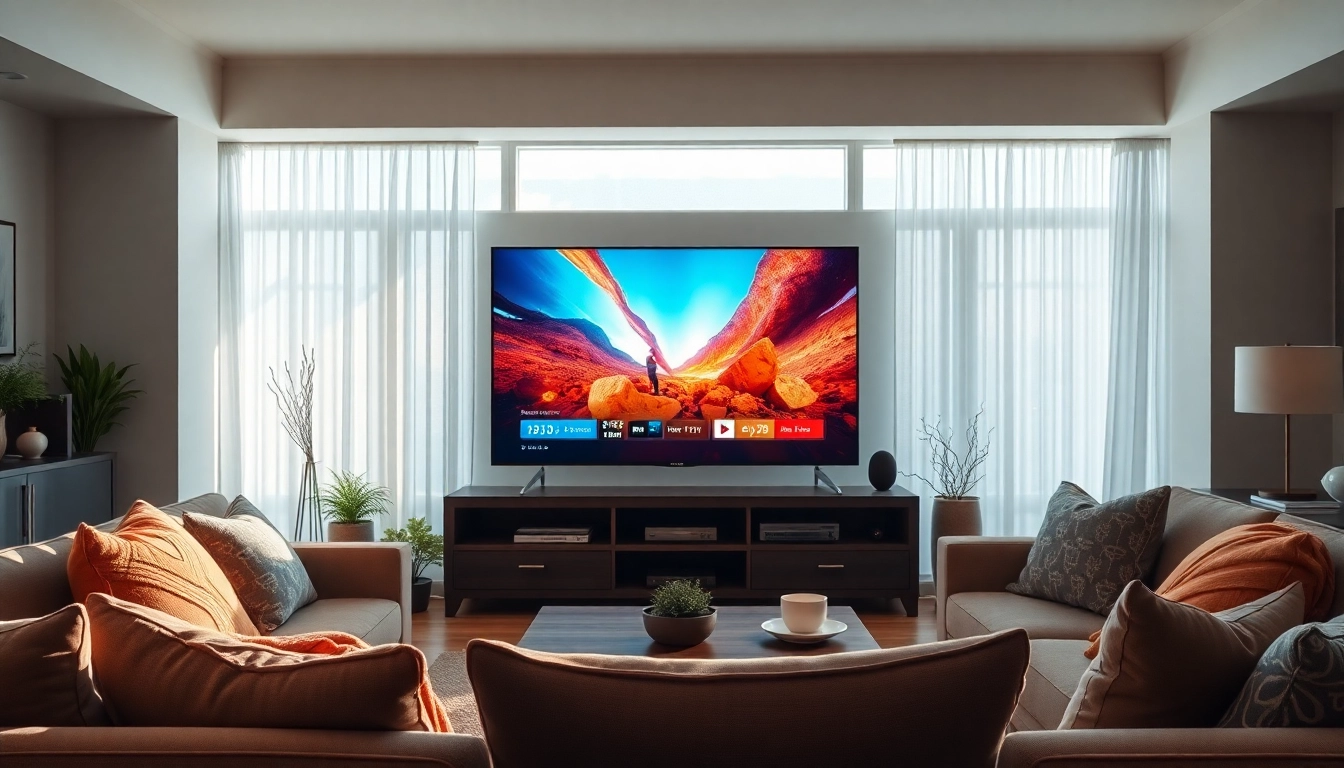 Découvrez les meilleures options d'iptv abonnements dans un salon moderne et accueillant.